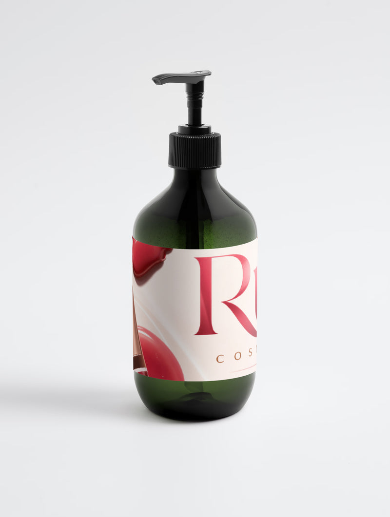 Hand & Body Wash, Peppermint & Dark Cedar